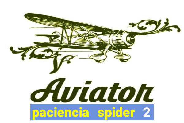 paciencia spider 2 naipes jogar